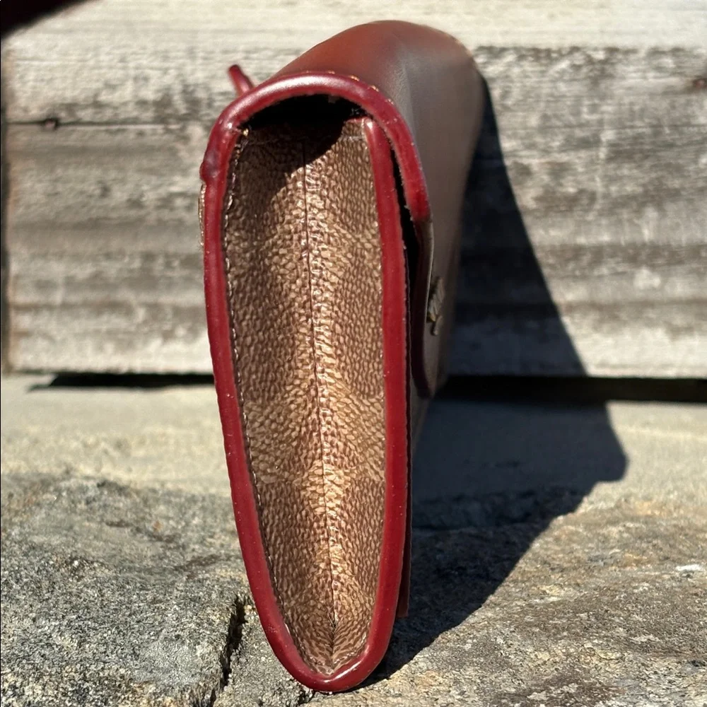 Coach Signature C Long Wallet REHAB WALLET WITH CALLOUTS - Picture 7 of 16